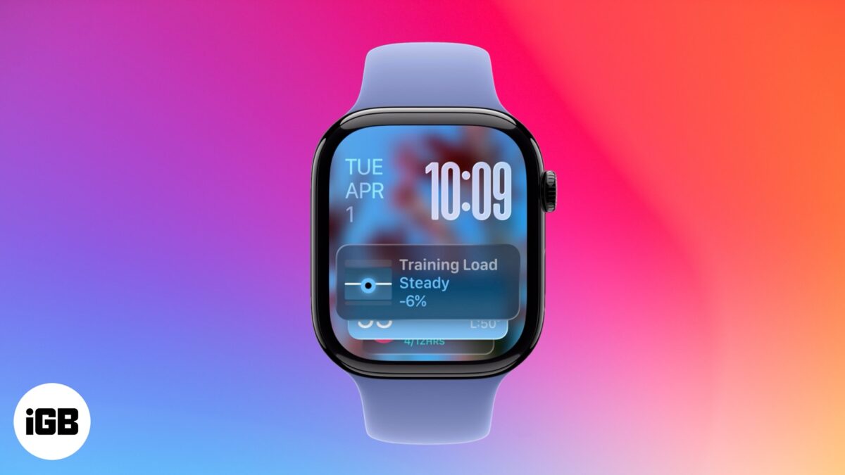 Smart stack on the apple watch