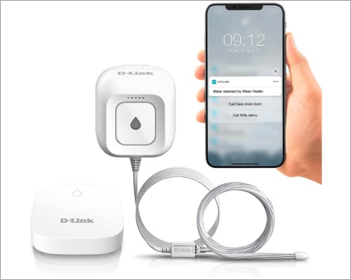 D-Link DCH-S1621KT Wi-Fi Water Leak Sensor and Alarm Starter Kit