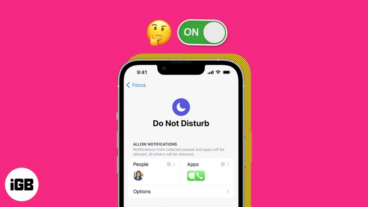 Do not disturb turning on automatically on iphone