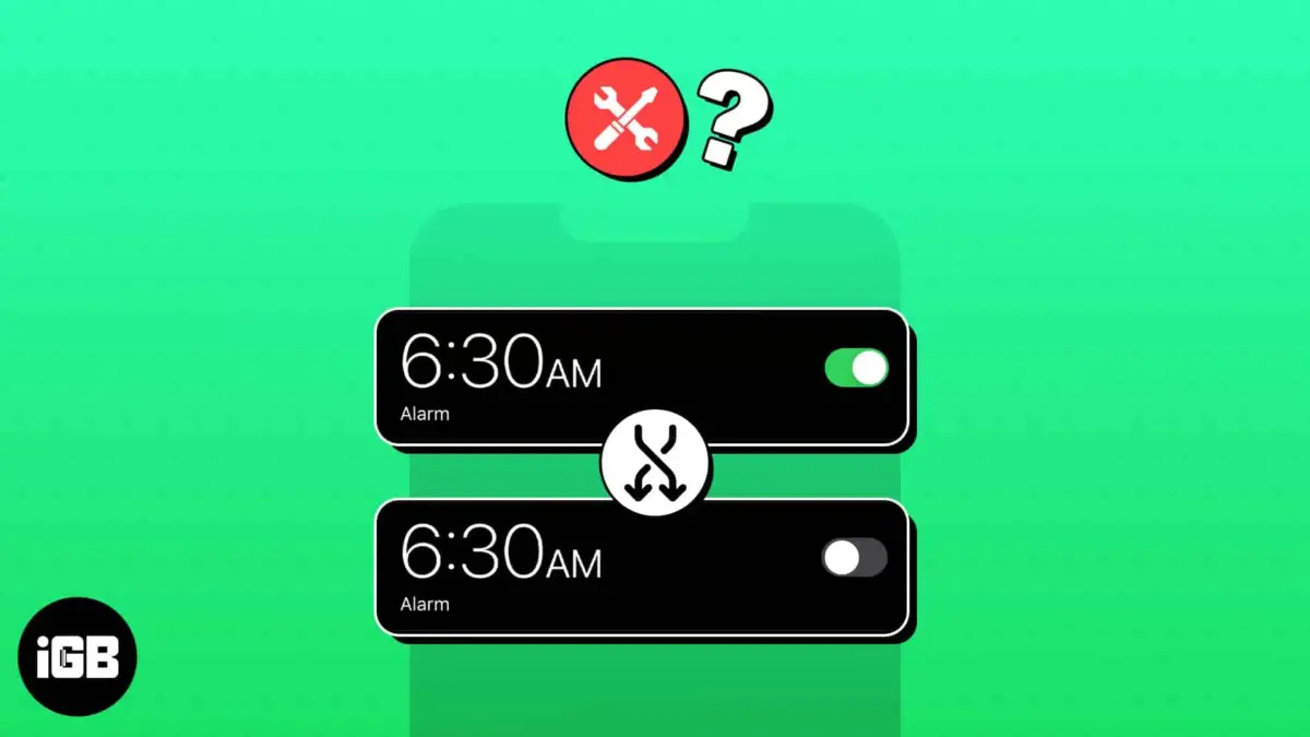 How to fix iphone alarm going off randomly