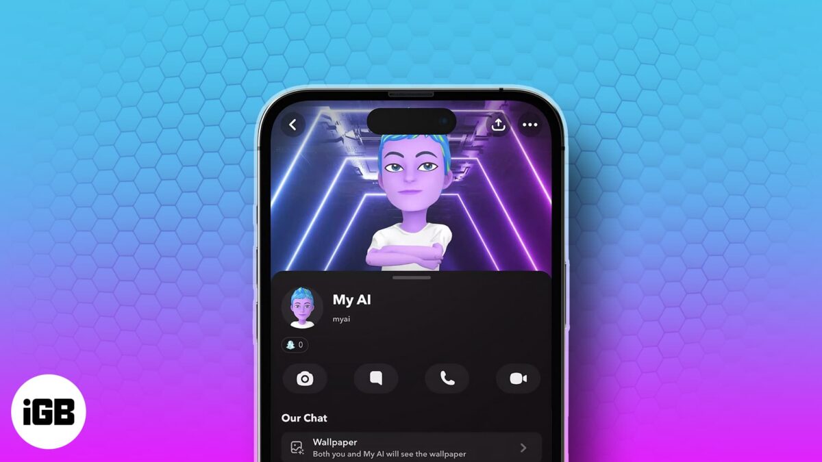 Use snapchat my ai chatbot on iphone