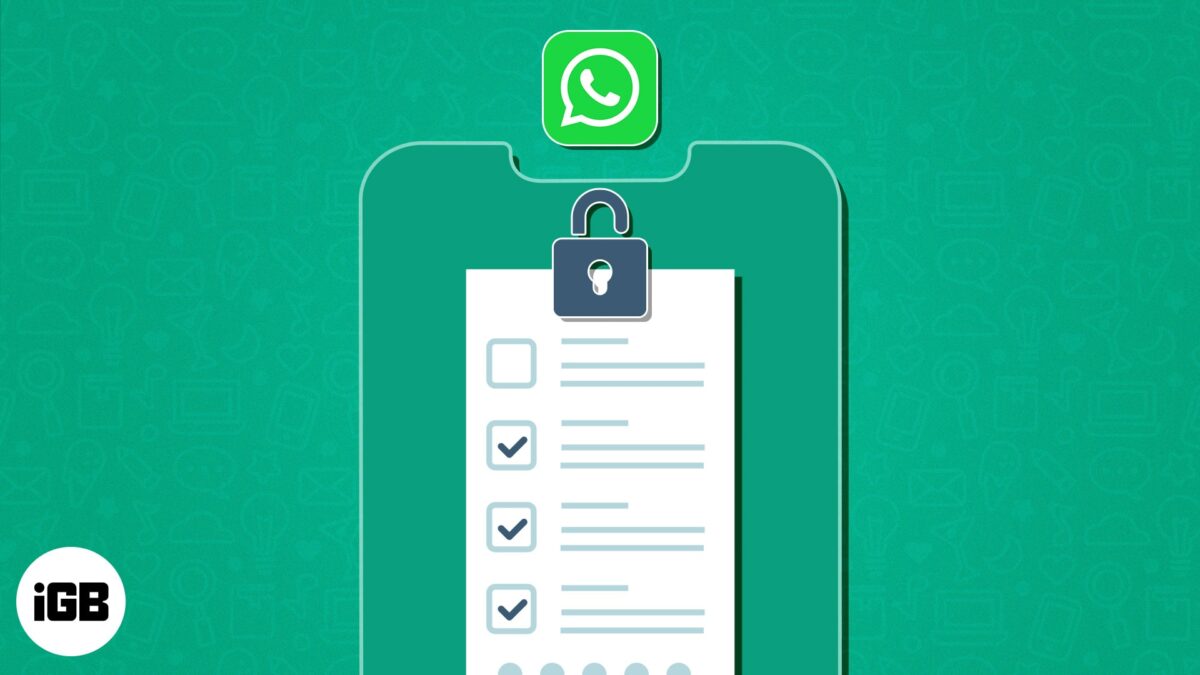 Use whatsapp privacy checkup on iphone