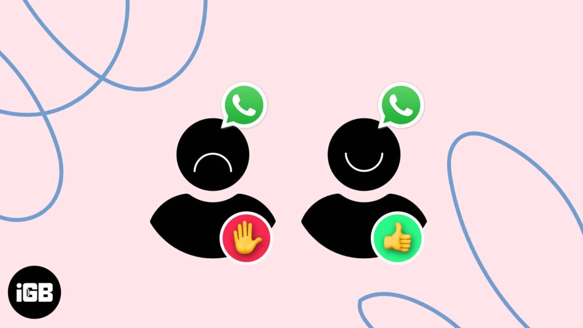 Block unblock someone in whatsapp on iphone