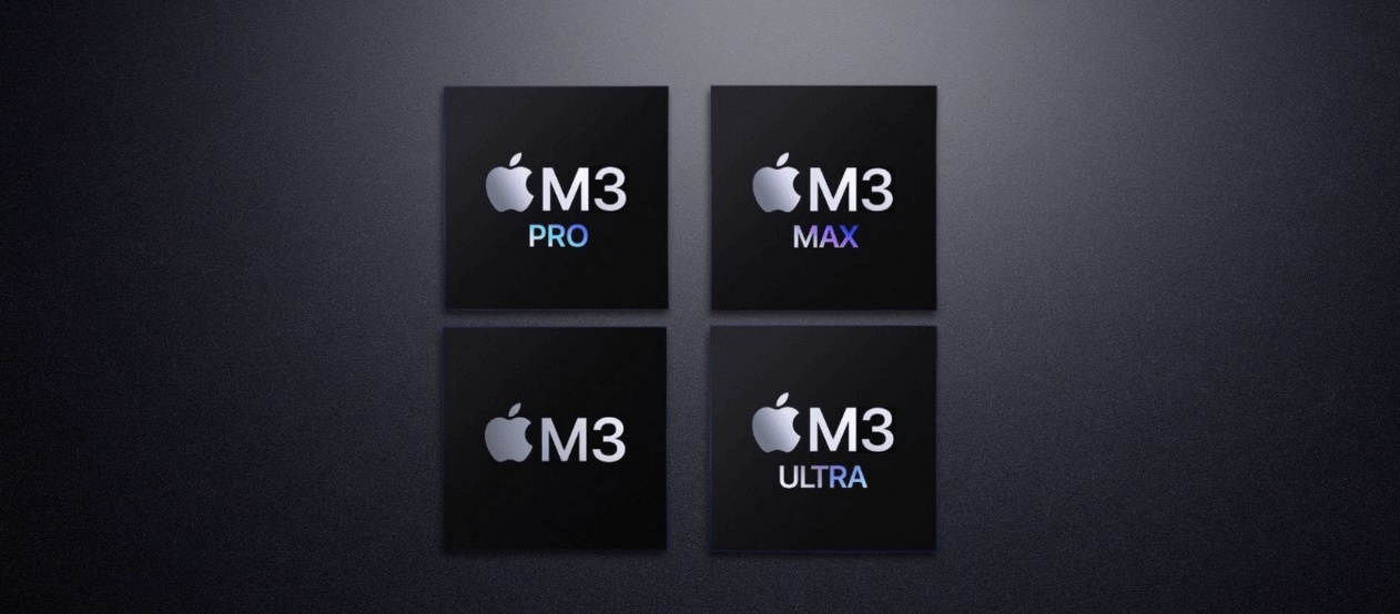 M3 m3 pro m3 max and m3 ultra