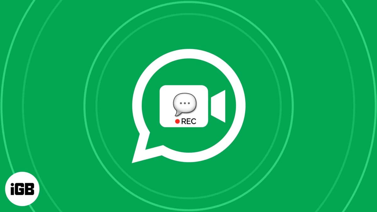 Record and share instant video messages in whatsapp on iphone