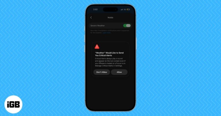 How to Get Severe Weather Alerts on iPhone and iPad