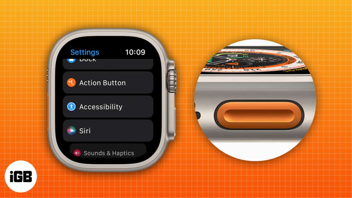 How to customize action button on apple watch ultra