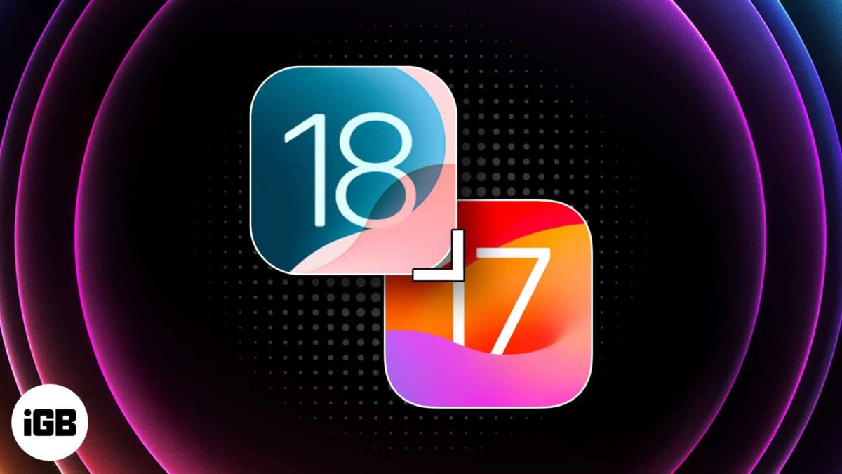 How to downgrade ios 18 beta to ios 17