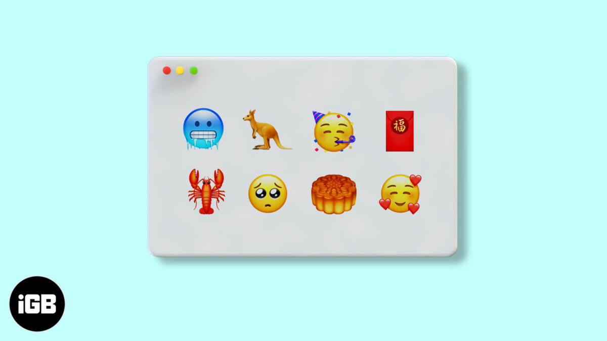 How to use emojis on mac