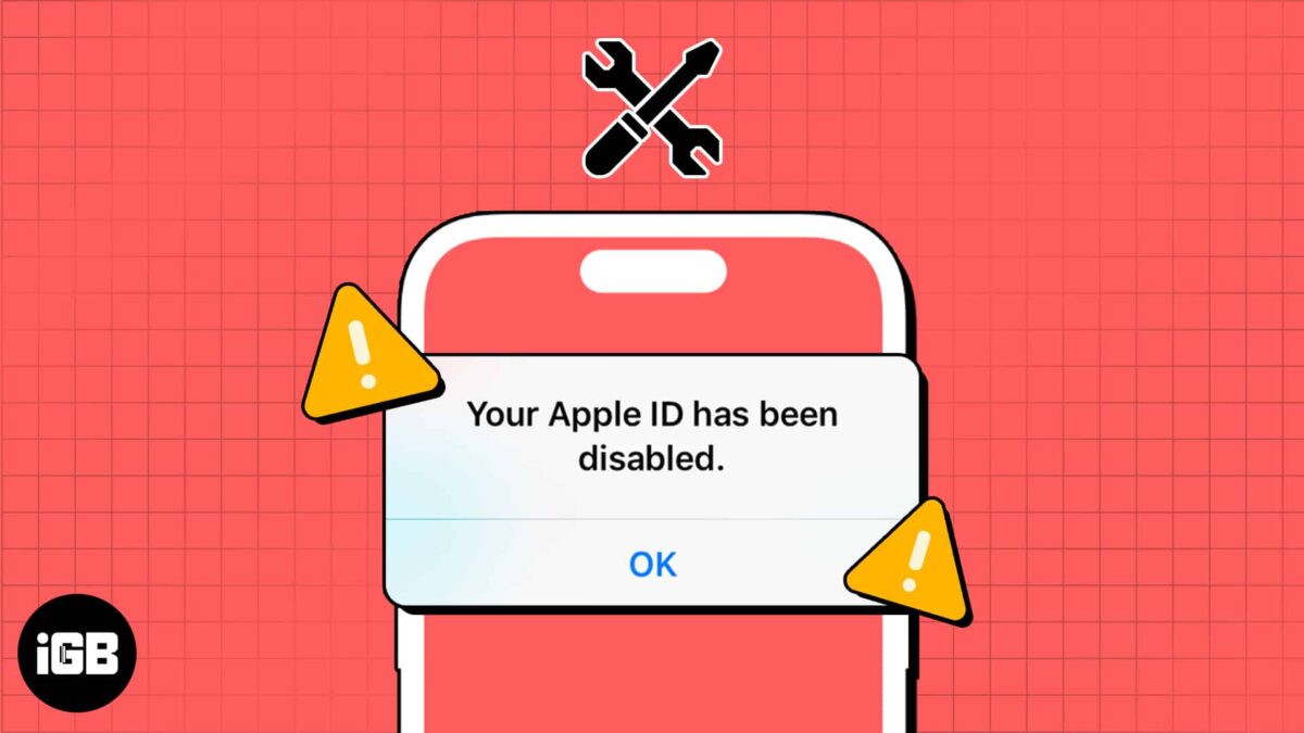 How to recover your disabled apple id