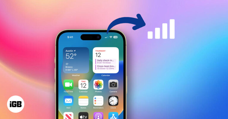 Boost iPhone Network Signal.