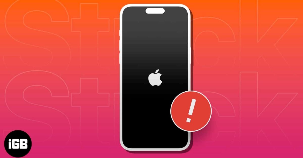 iPhone Stuck on Apple Logo? 5 Easy Ways to Fix It