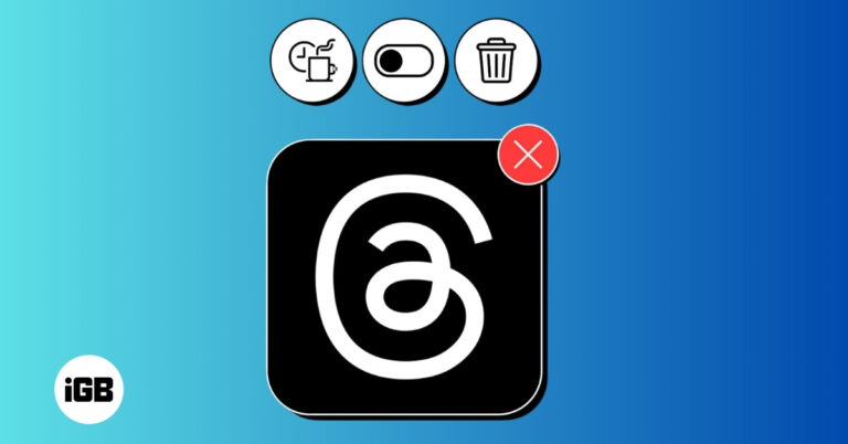 How to Delete Threads Account Without Deleting Your Instagram Account
