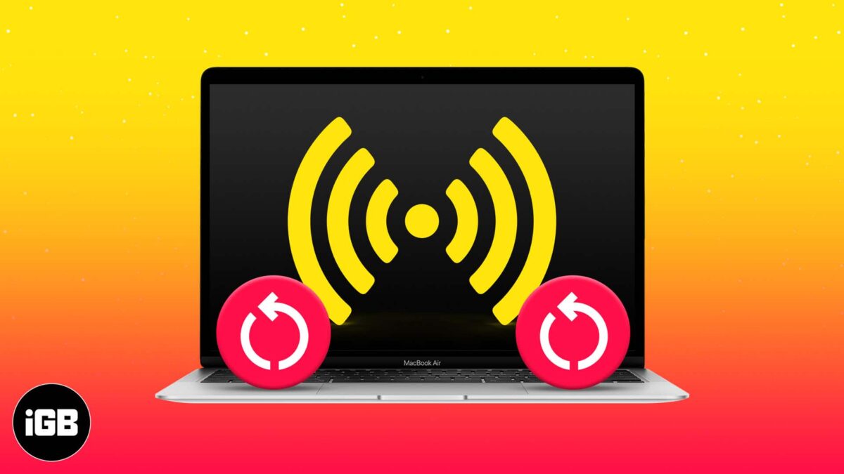 How to reset network settings on mac