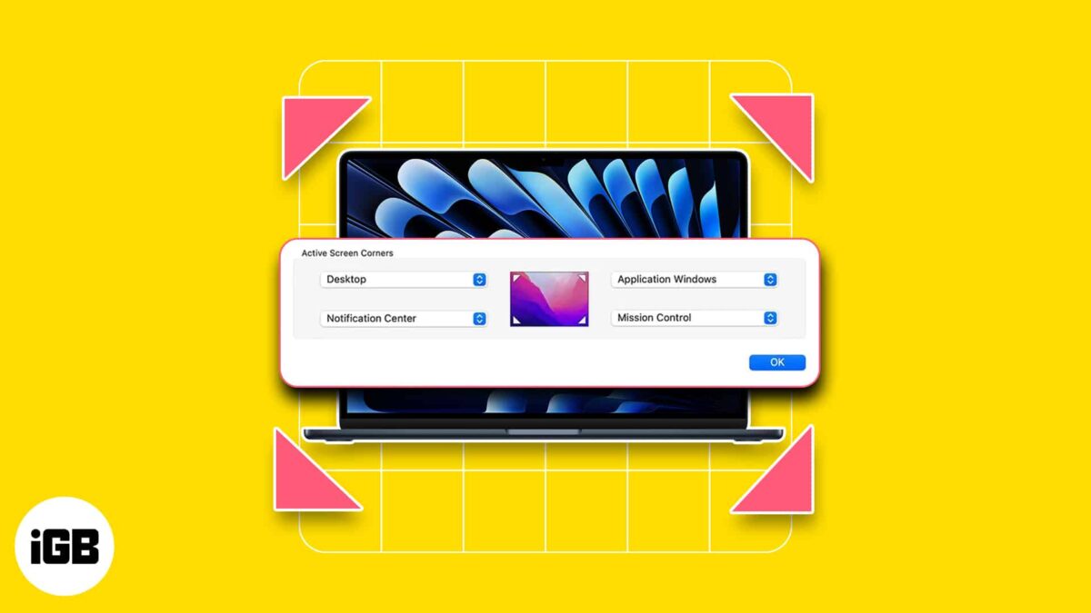 How to use hot corners on mac 1