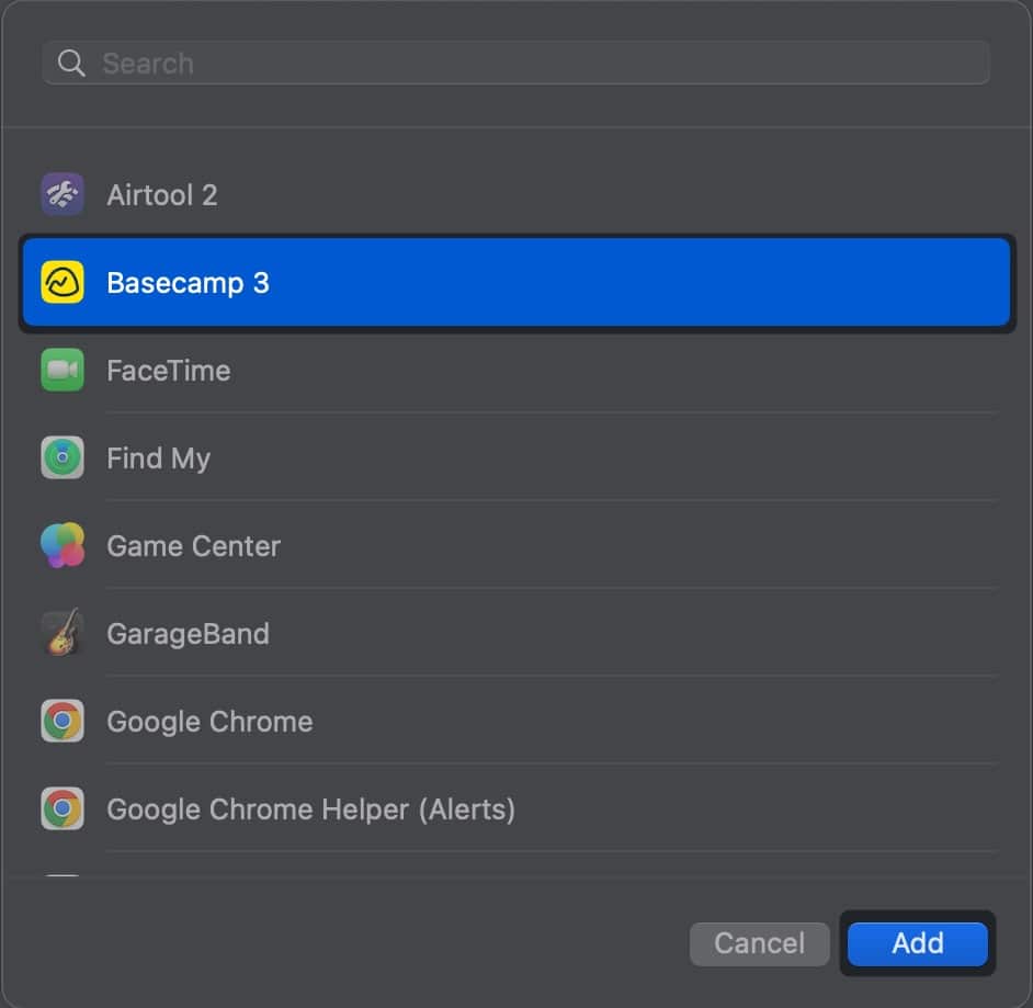 select-an-app