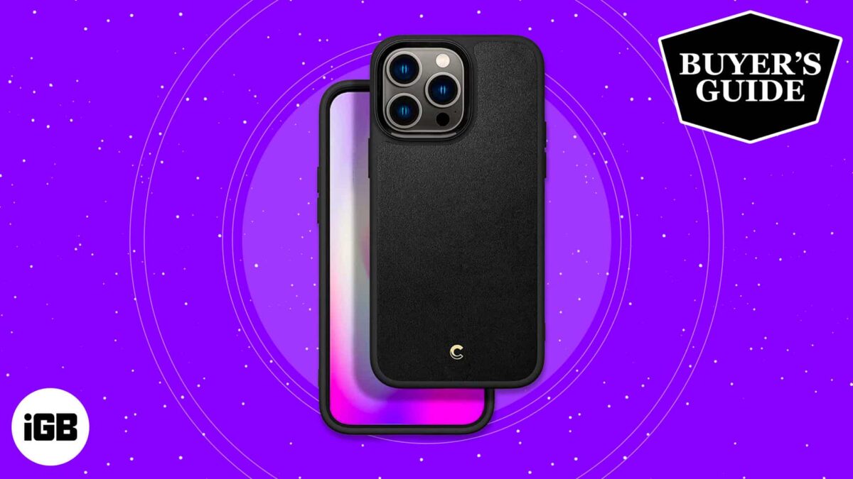 Best leather cases for iphone 14 and 14 pro