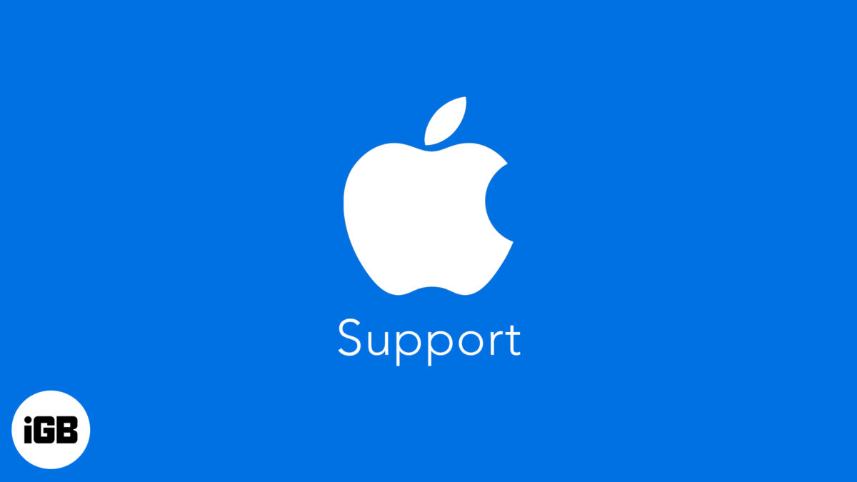 How to contact apple support