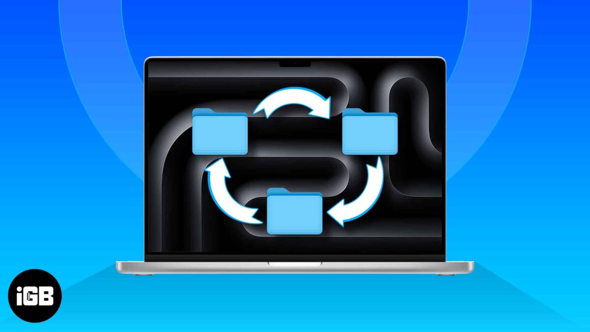 How to move files and folders on mac