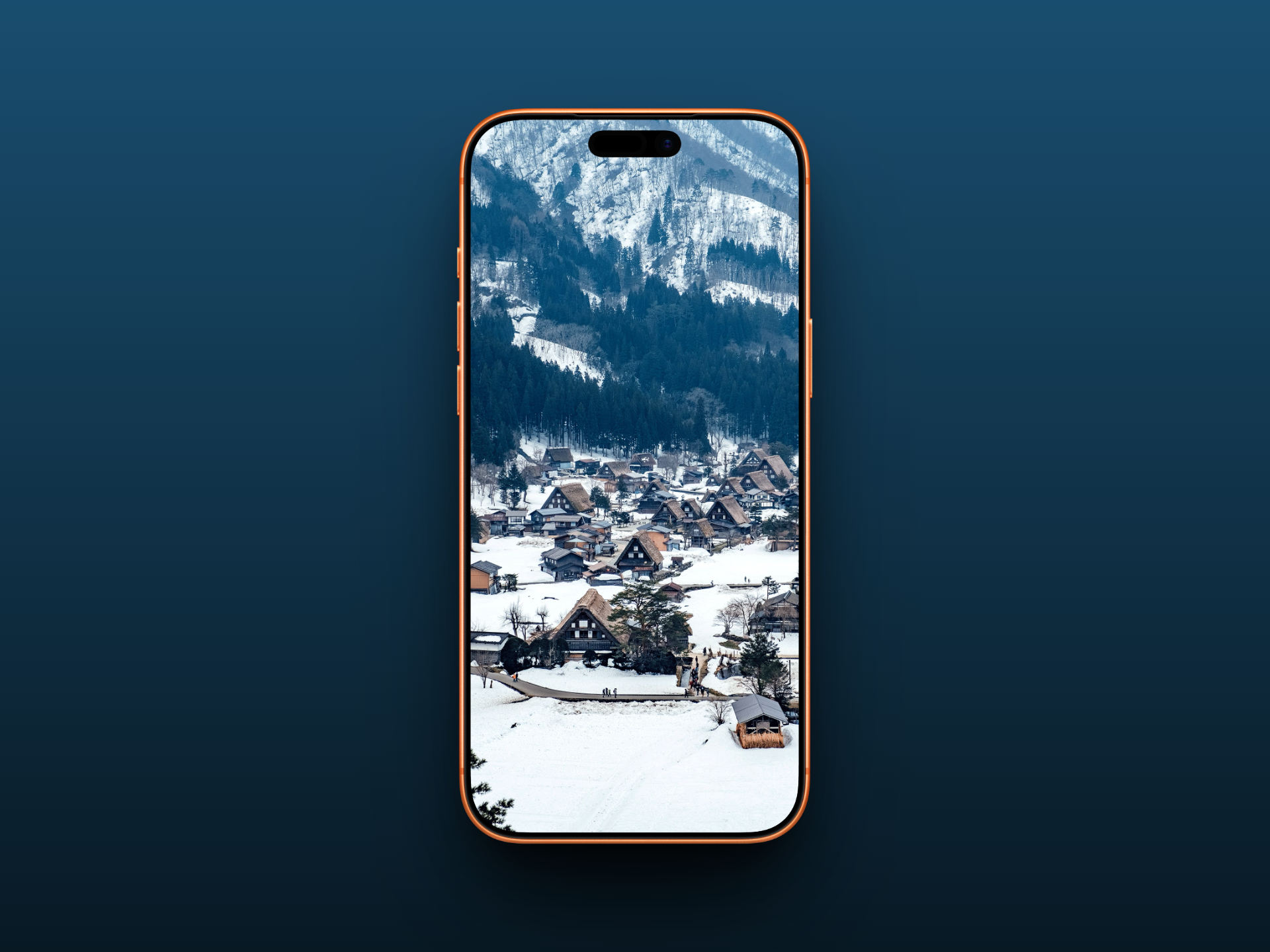 Snowy Mountain Village