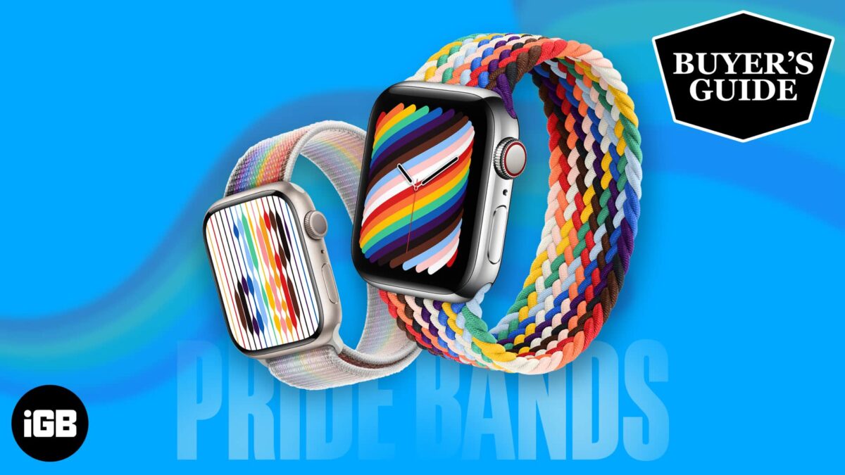 Best apple watch pride bands