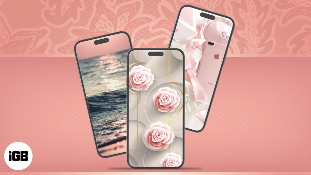 Best rose gold wallpapers for iphone