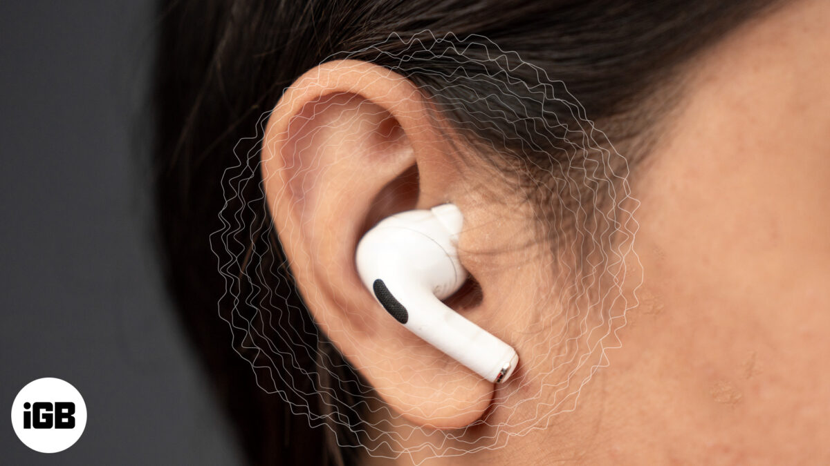 How to fix airpods static noise