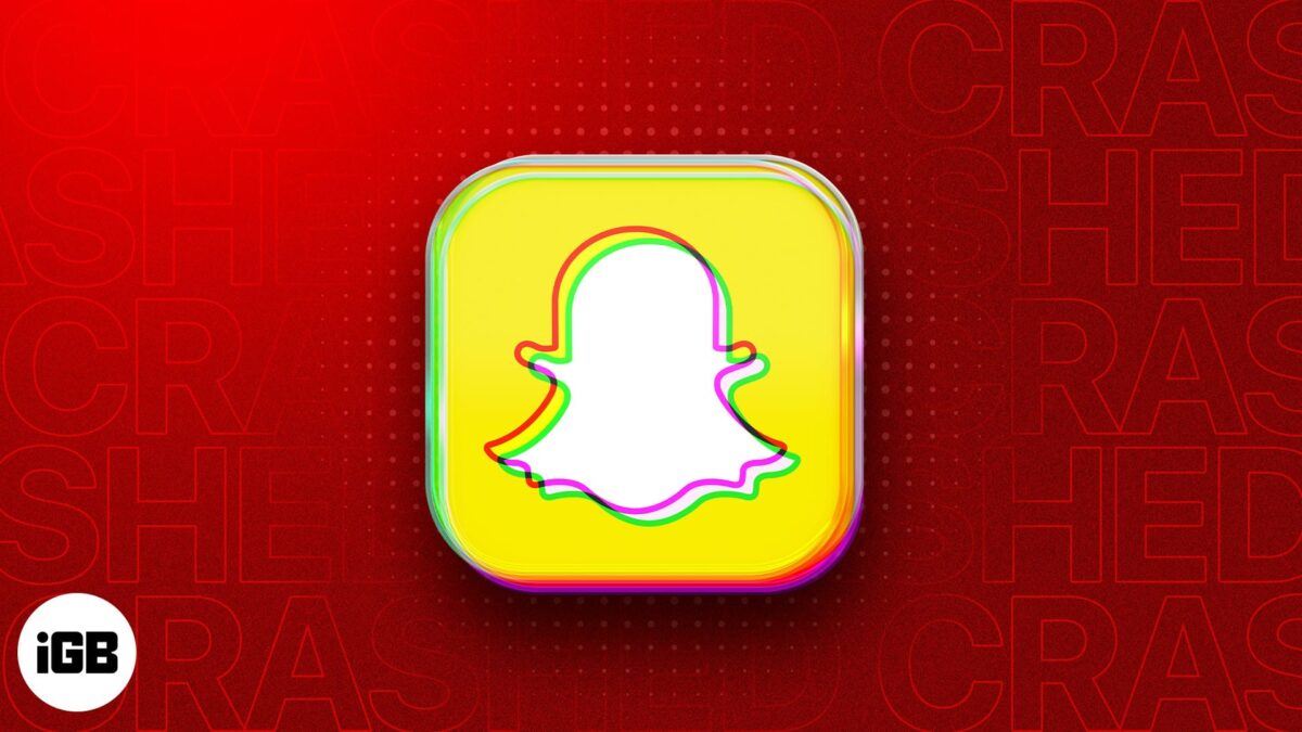 How to fix snapchat keeps crashing on iphone