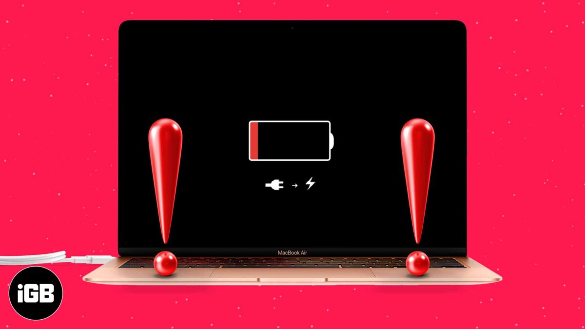 Macbook not charging when plugged in how to fix it