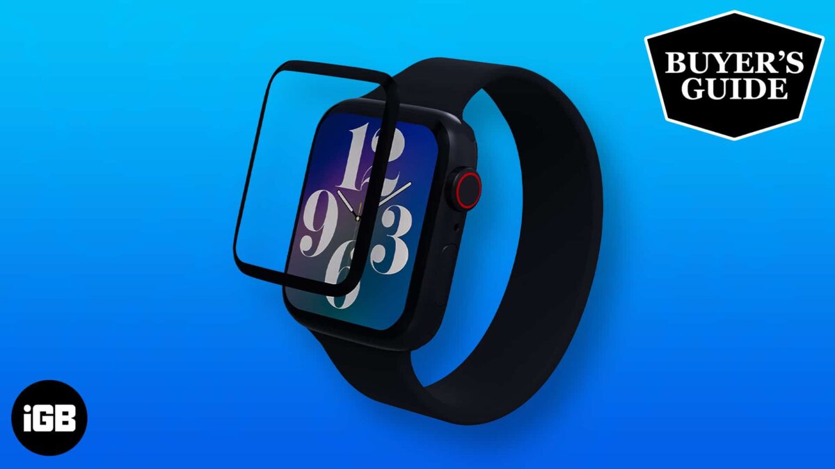 Apple watch screen protectors