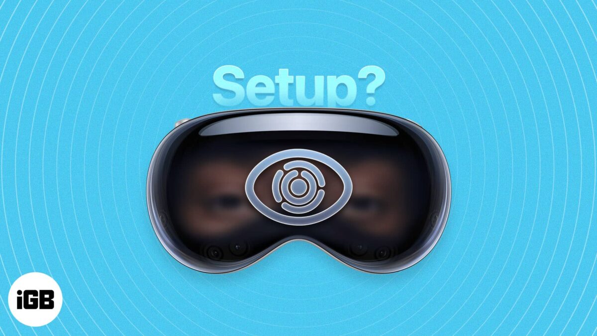 How to set up and use optic id on apple vision pro