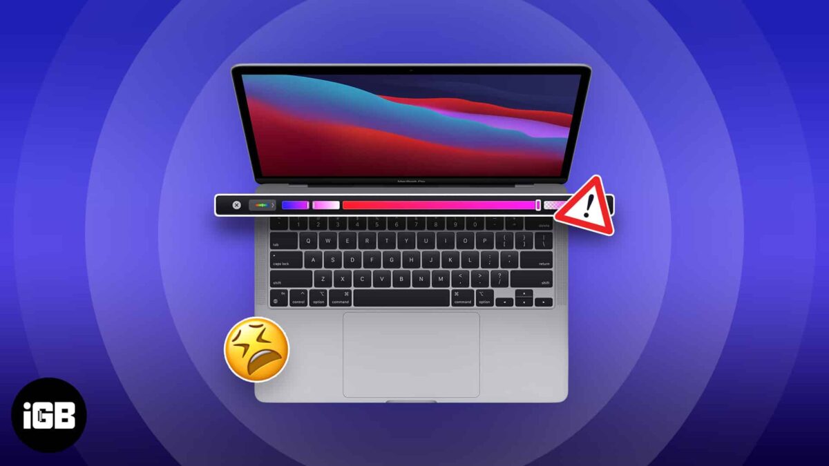 Macbook pro touch bar not working How to fix it