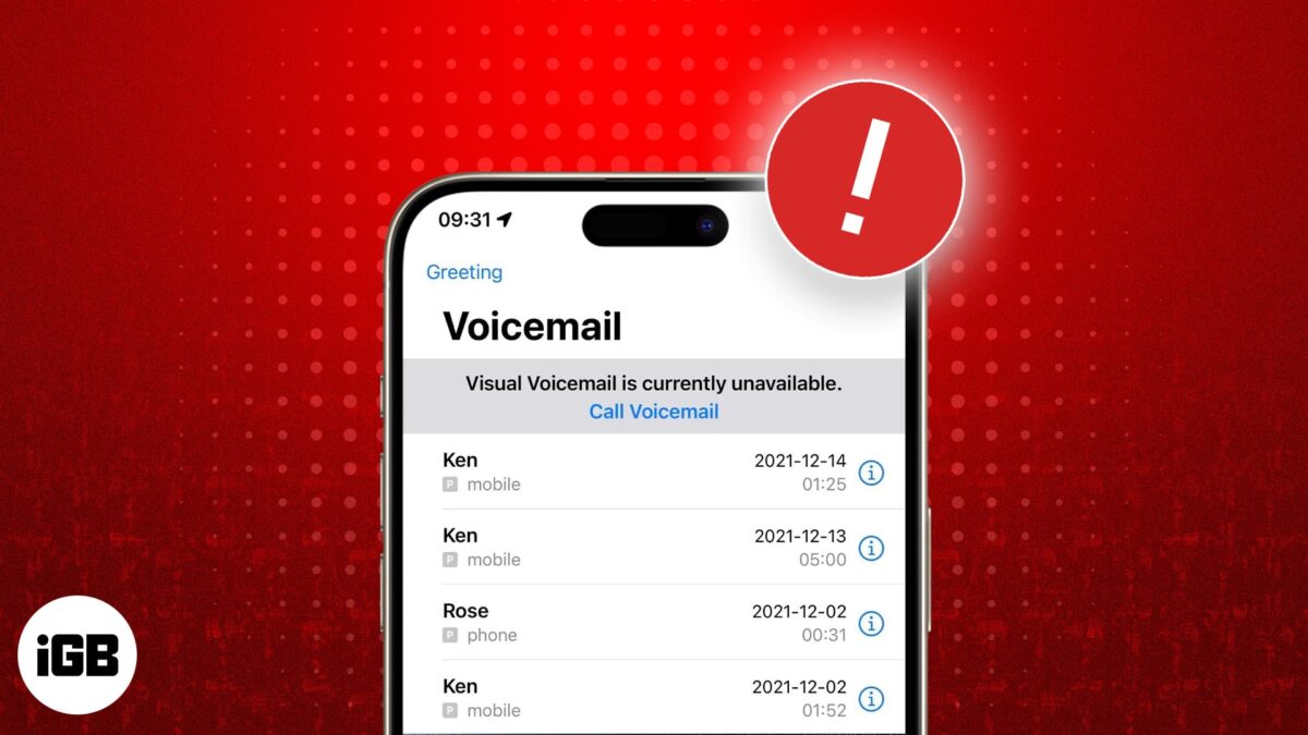 Why is my iphone voicemail not working and how to fix it