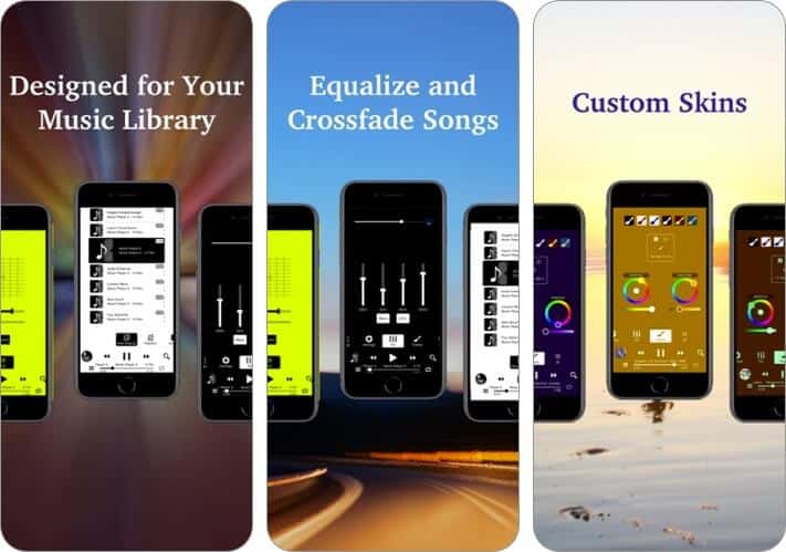 music player x - equalizer dj iphone and ipad app screenshot
