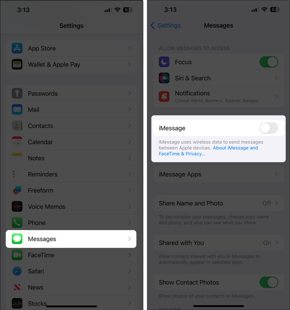 Go to settings tap on messages and turn off imessage Go to Settings, Tap on Messages, and turn off iMessage