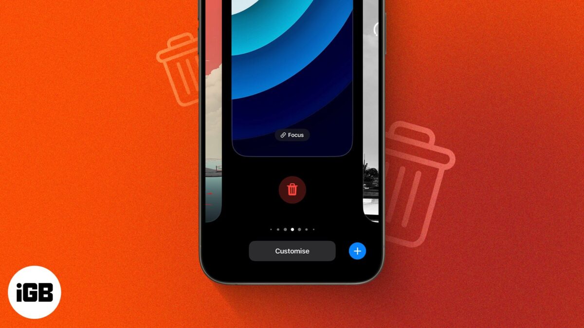 How to delete wallpaper on iphone