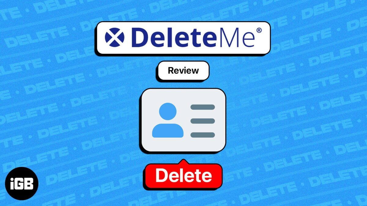 Remove personal information from the internet with deleteme