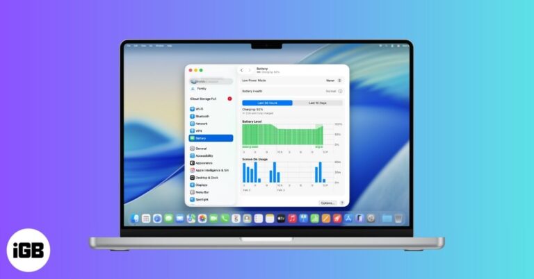 View Battery Usage History on Mac