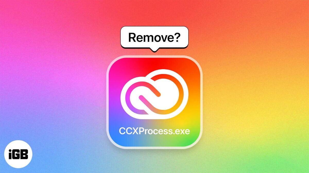 What is ccxprocess on mac and how to remove it