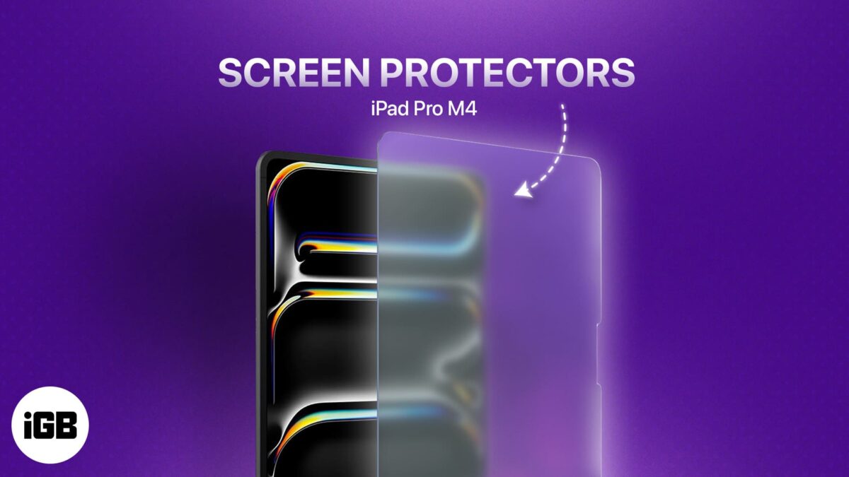 Best screen protectors for ipad pro m4
