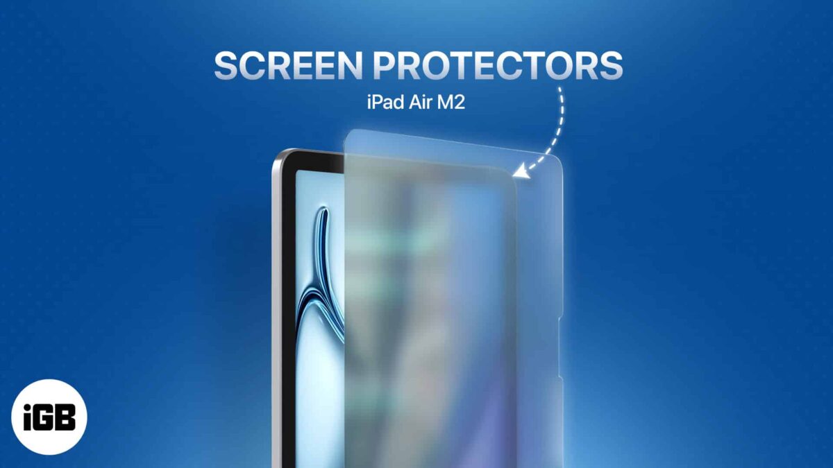 Best screen protectors for m2 ipad air 13 and 11 inch in 2024