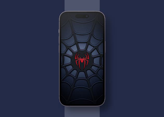 Black Spider-Man Wallpaper for iPhone