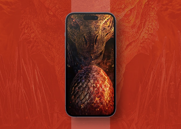 Fierce House of the Dragon iPhone wallpaper