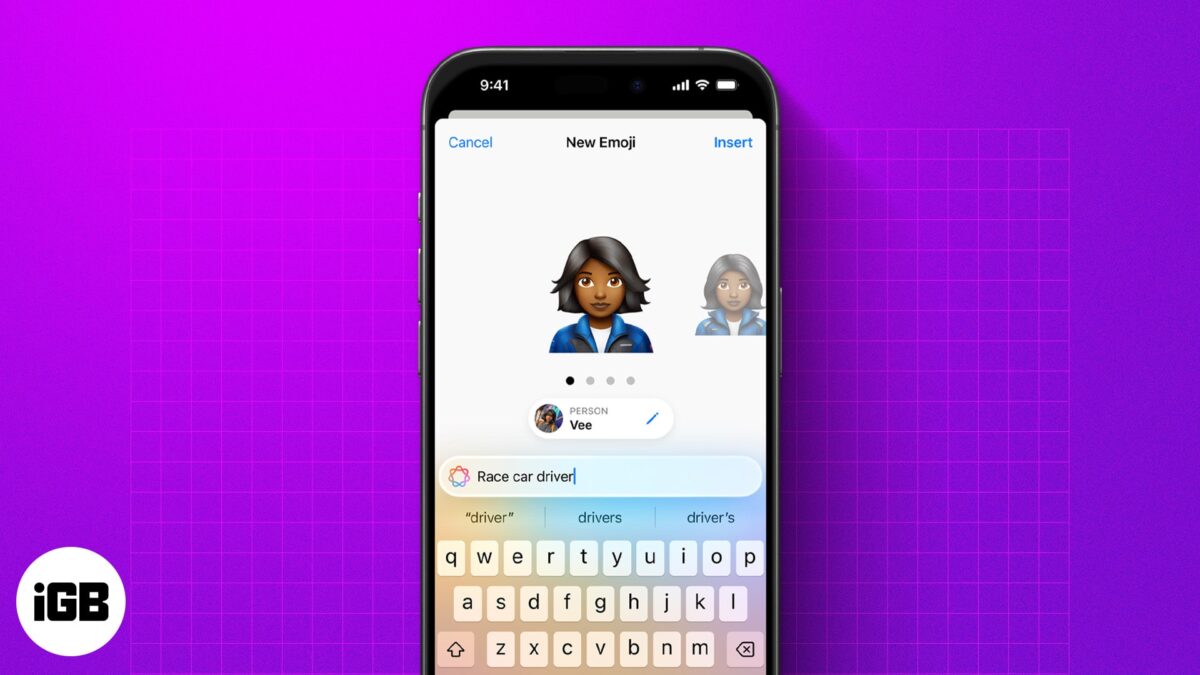 How to create genmoji in ios 18