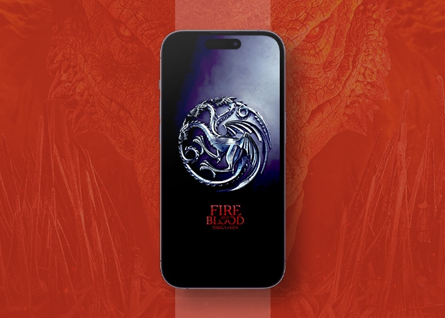 Targaryen Sigil wallpaper for iPhone