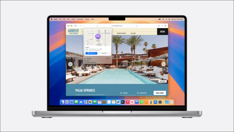 Safari Highlights feature in macOS 15 Sequoia