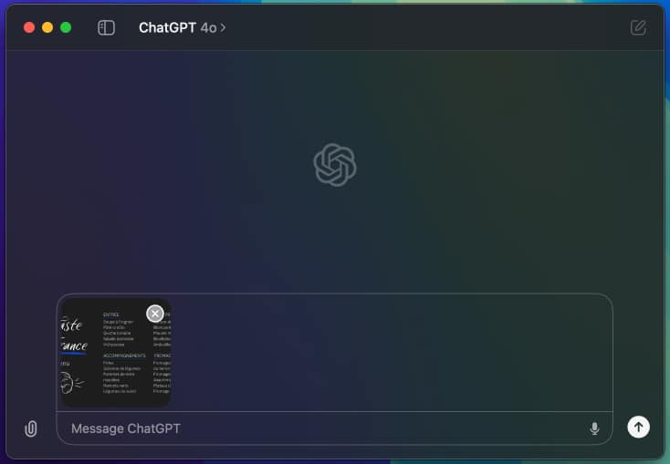 Enter prompt to get answer with attached file.