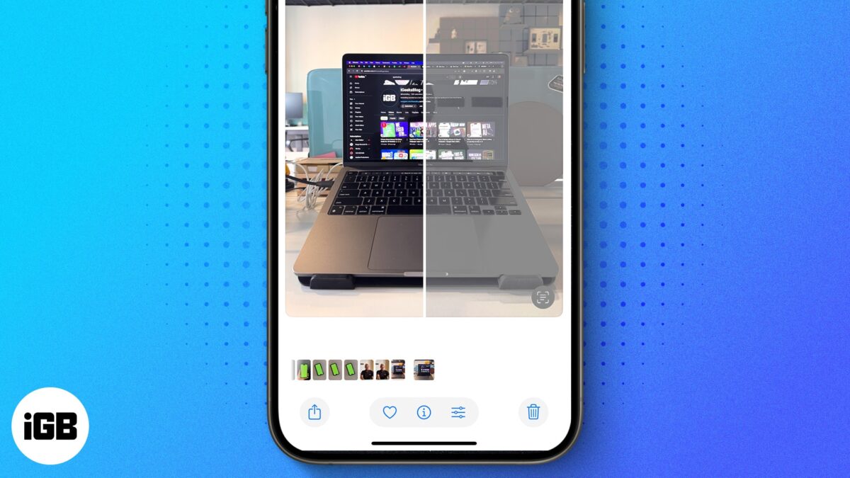 How to turn off photo auto enhance on iphone