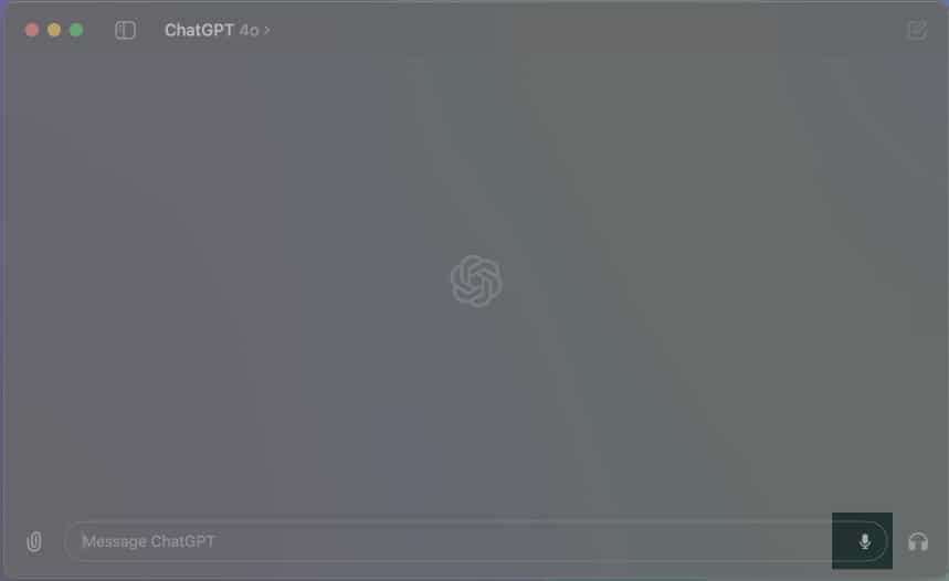 Tap on Microphone icon to record voice command.