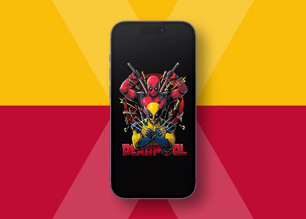 Deadpool and Wolverine comic wallpaper